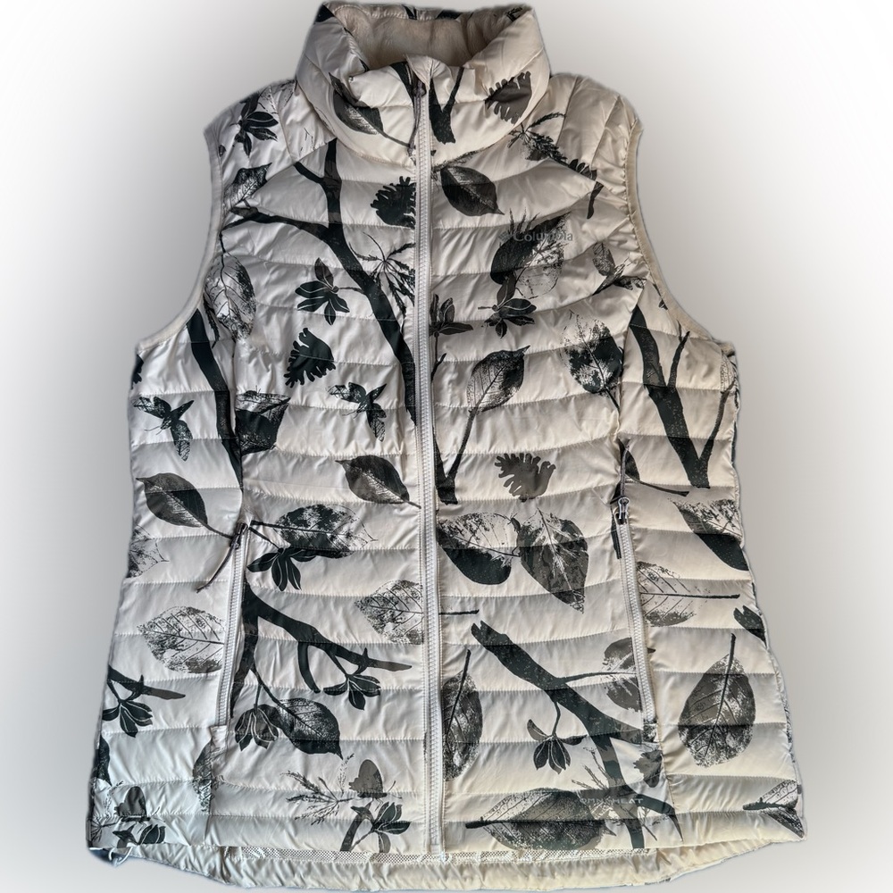 Columbia White Out Vest